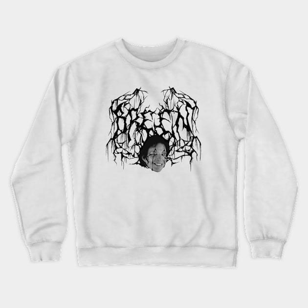 Heavy Metal Breen Crewneck Sweatshirt by parkinart